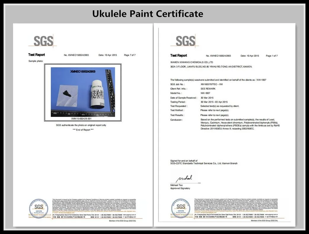 Ukulele paint certificate 2 Ukulele paint certificate 2