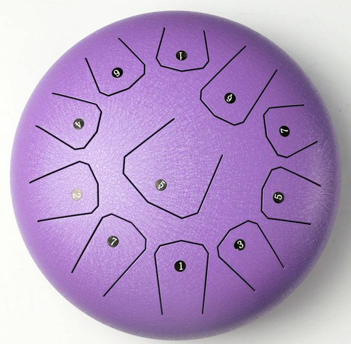Handpan Tongue Drum 13 Notes 12 Inches