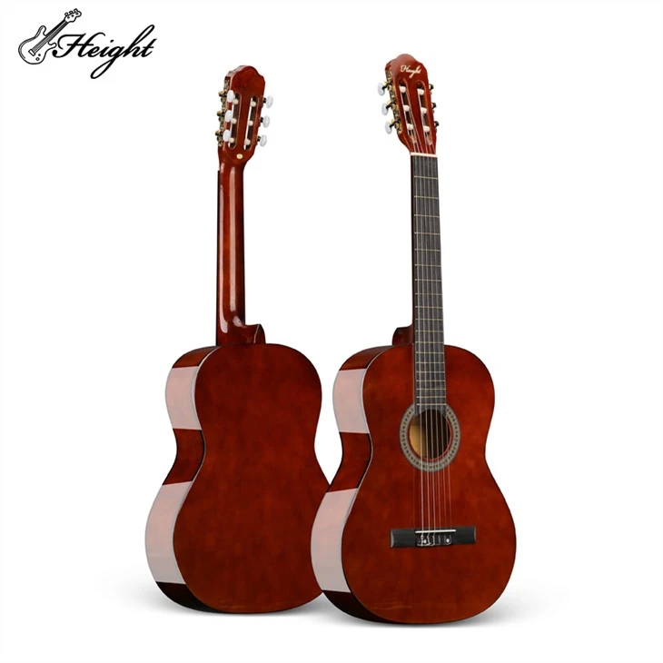 Red Burst 39 Inchclassical Guitar Midi For Shop